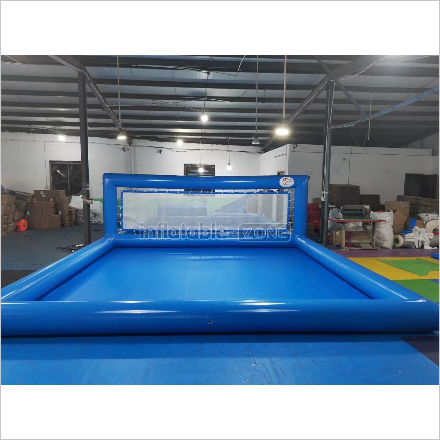 Inflatable Volleyball Court Pool Blow Up Water Volleyball Court Inflatable Outdoor Volleyball Court - Inflatable-Zone