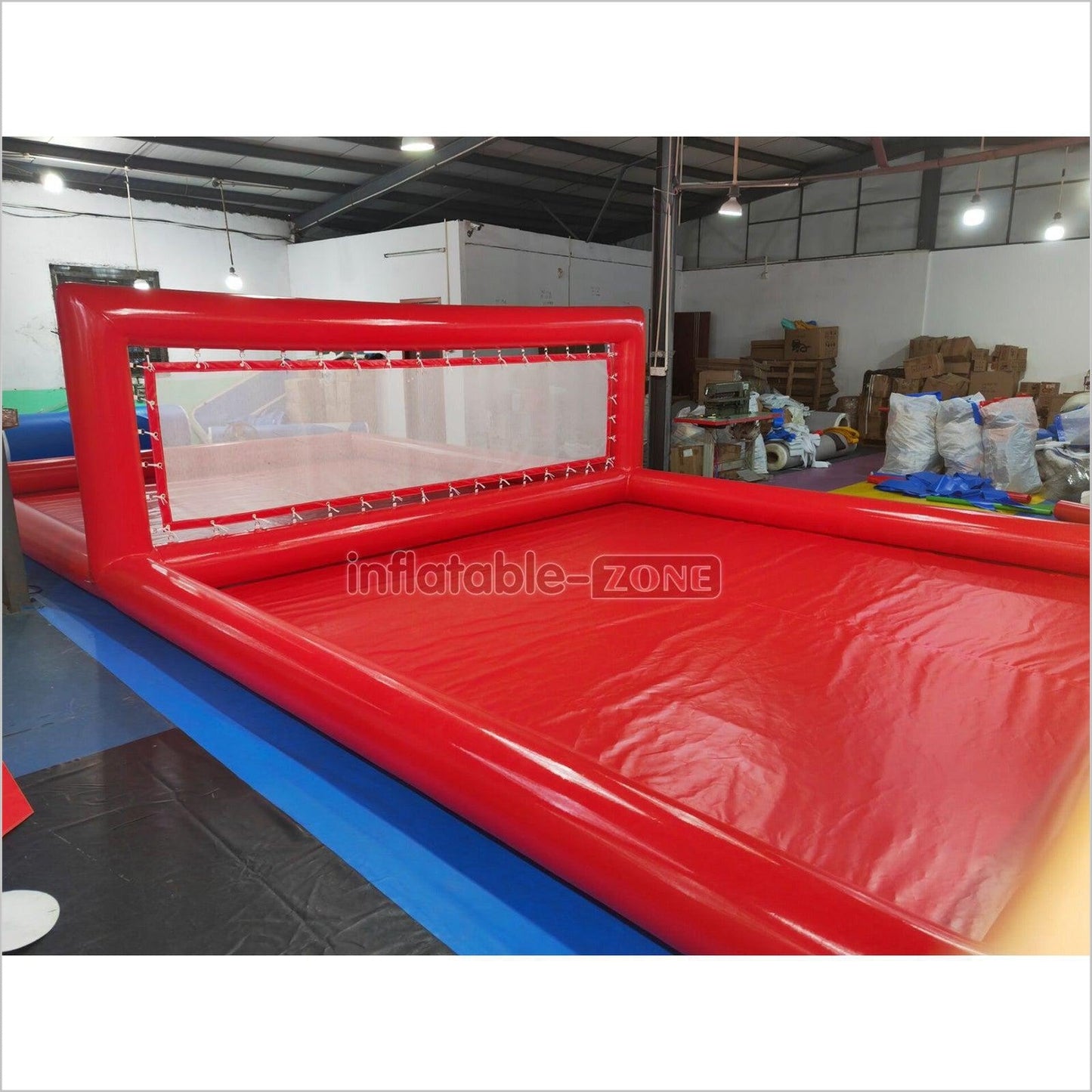 Inflatable Volleyball Court Pool Blow Up Water Volleyball Court Inflatable Outdoor Volleyball Court - Inflatable-Zone