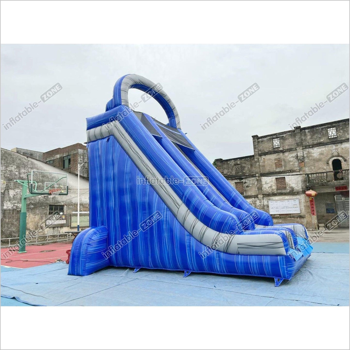 Commercial Blow Up Water Slides, Inflatable Water Slide For Swimming Pool - Inflatable-Zone
