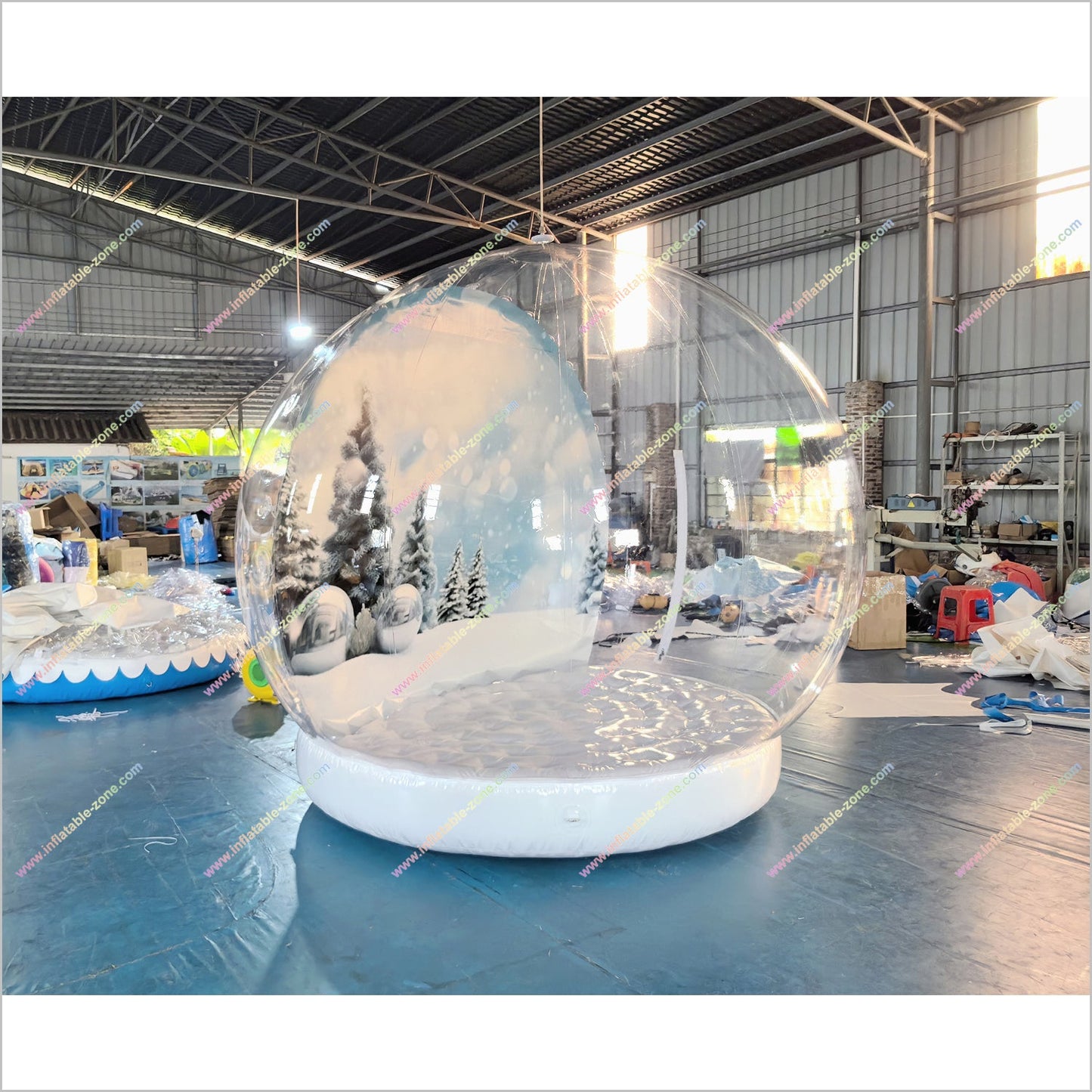 Retro Snow Globes Clear Inflatable Bubble Dome Personal Snow Globe Christmas Decorations Sale - Inflatable-Zone