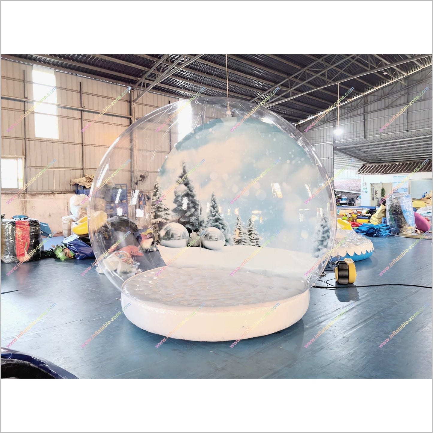 Retro Snow Globes Clear Inflatable Bubble Dome Personal Snow Globe Christmas Decorations Sale - Inflatable-Zone