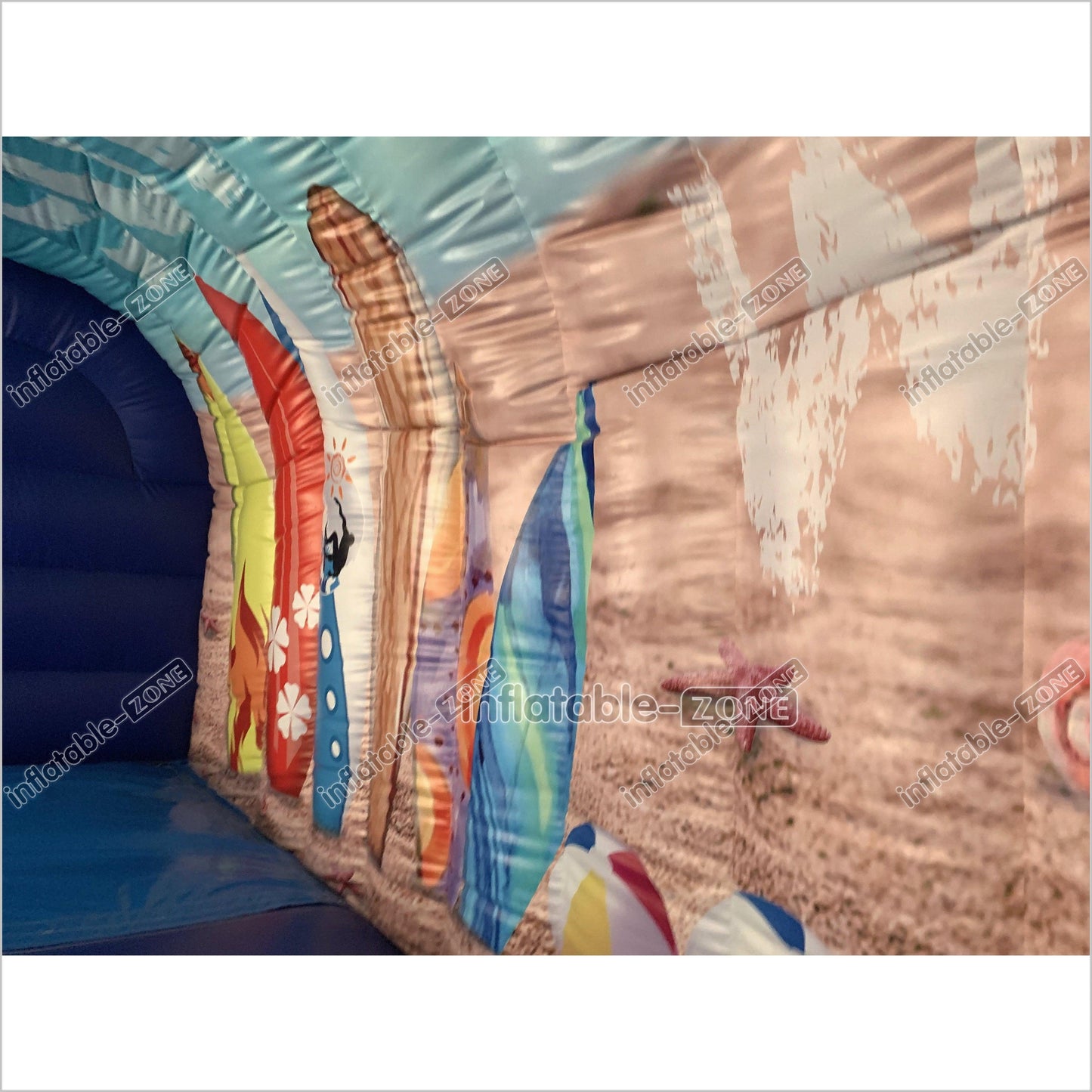 Commercial Inflatable Surf Boards Inflatable Water Slides Giant Moonwalk Water Slide With Inflatable Pool - Inflatable-Zone