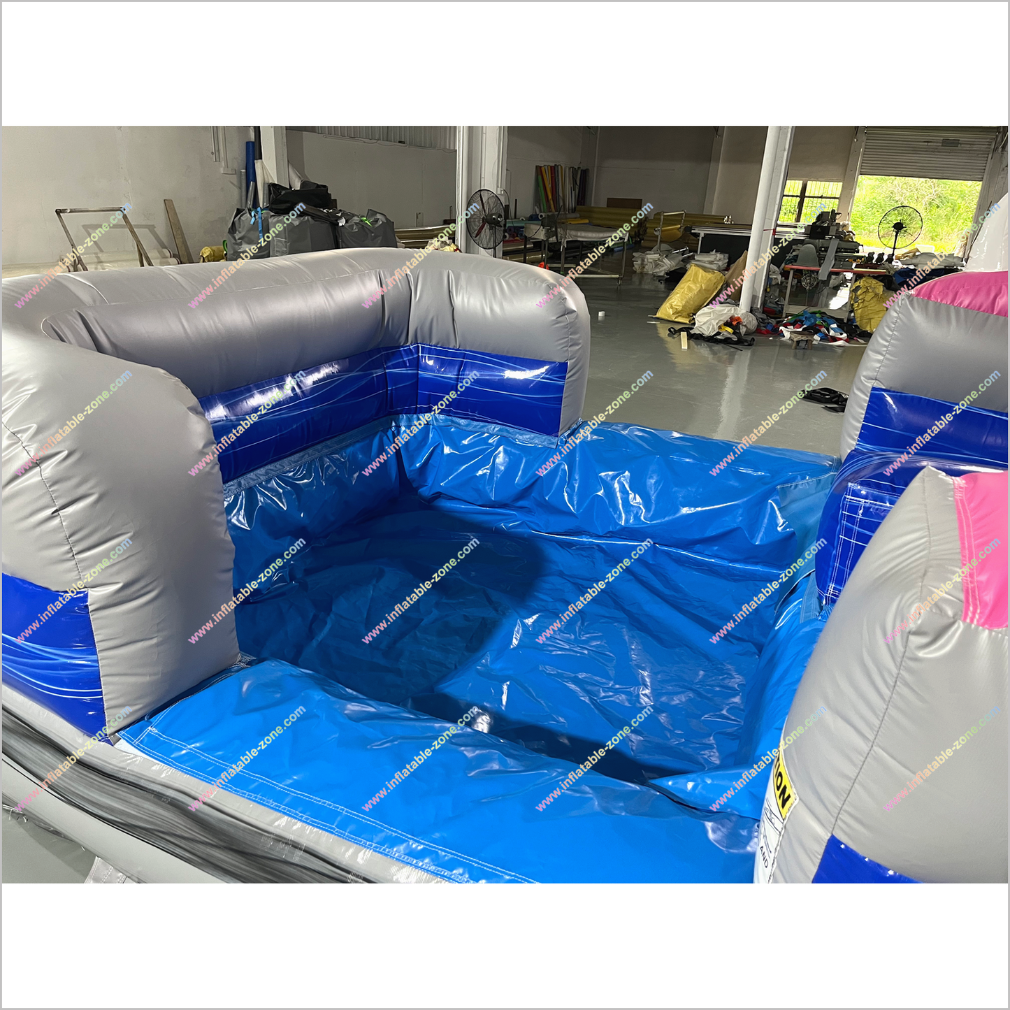 Tall Inflatable Water Slide Rental Shark Pool Indoor Soft Play Equipment Shark Slip And Slide Swimming Pool