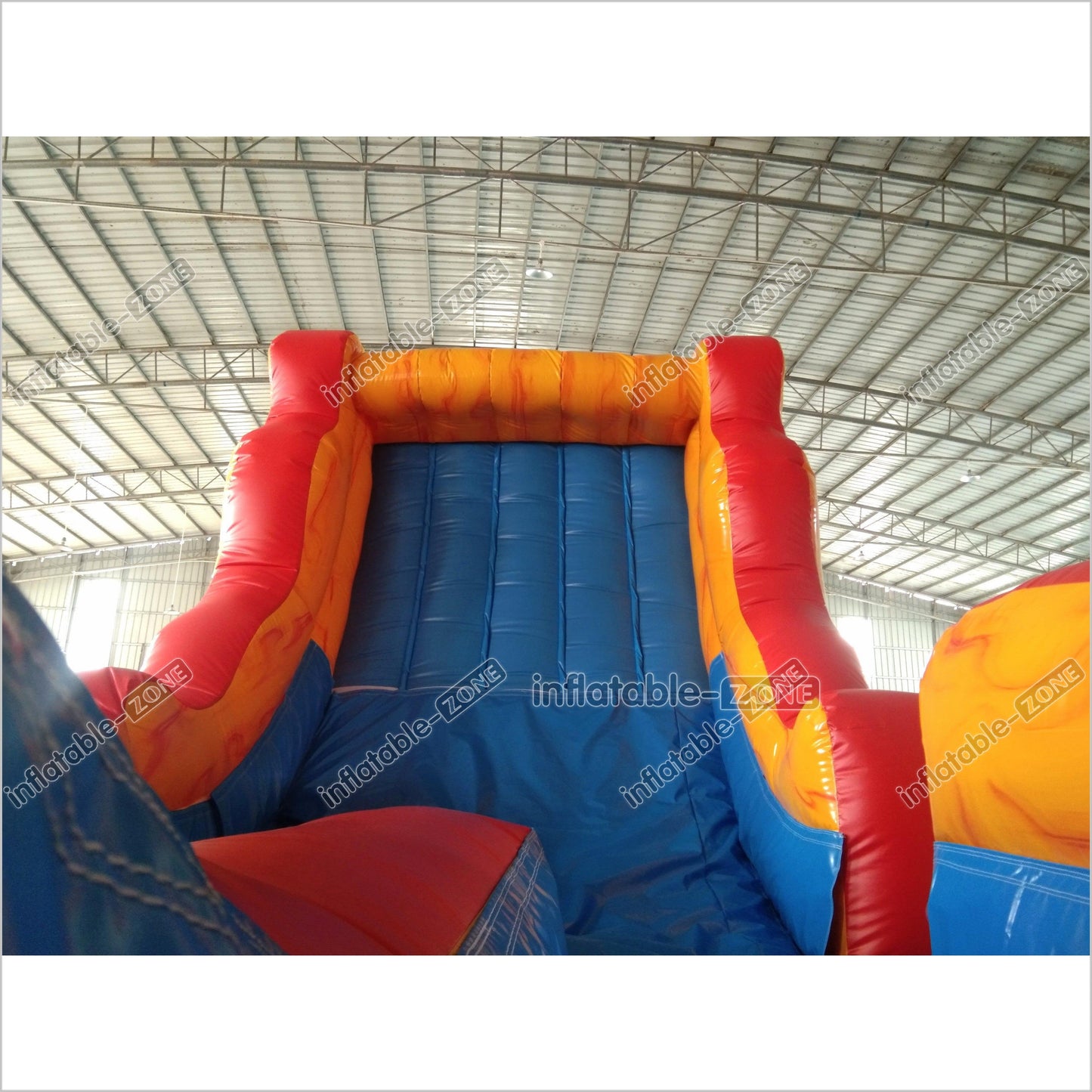 Volcano Lava Inflatable Slide Large Blow Up Inflatable Wave Dual Lane Slip And Slide Jumping For Parties - Inflatable-Zone