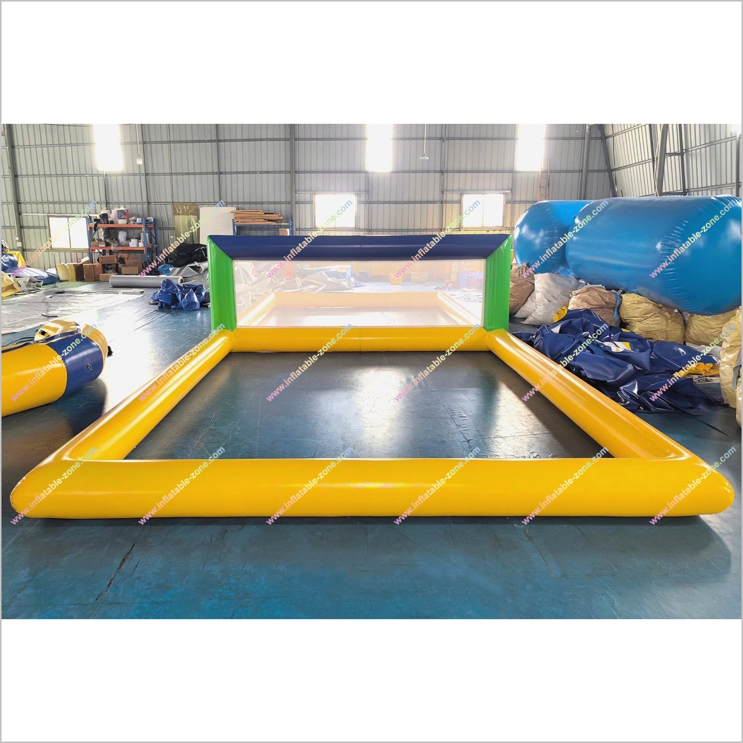 Inflatable Water Volleyball Court Fun Safety Volleyball Pool Inflatable Floating Sea Water Sports Toys