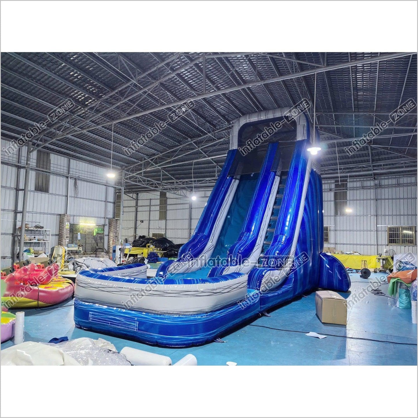 Inflatable Water Play Wet And Dry Inflatable Slide Party Rental Equipment Blow Up Water Slide For Pool - Inflatable-Zone