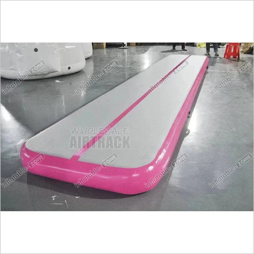 Pink Air Floor Gymnastics Air Tumble Mat - Inflatable-Zone