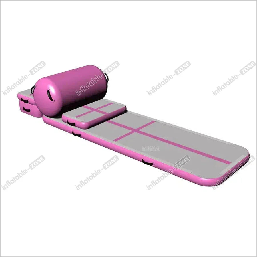 Air Tumble Track Set Gymnastics Inflatable Tumble Track Home - Inflatable-Zone