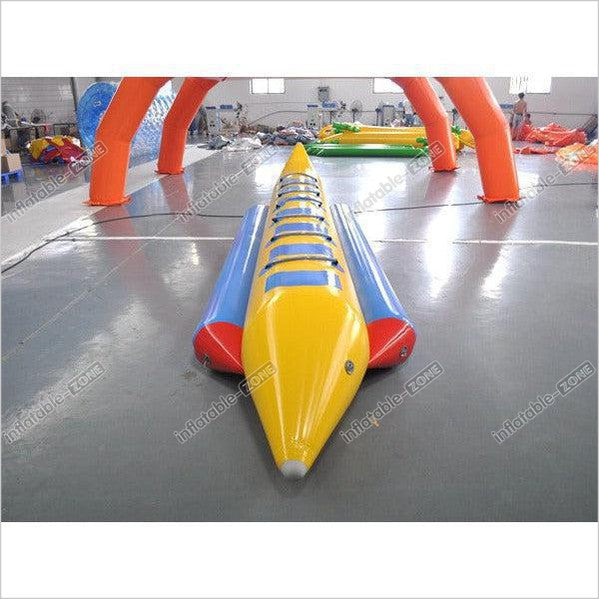 Excellent Flying Fish Banana Inflatable Boat Floating Water Game - Inflatable-Zone