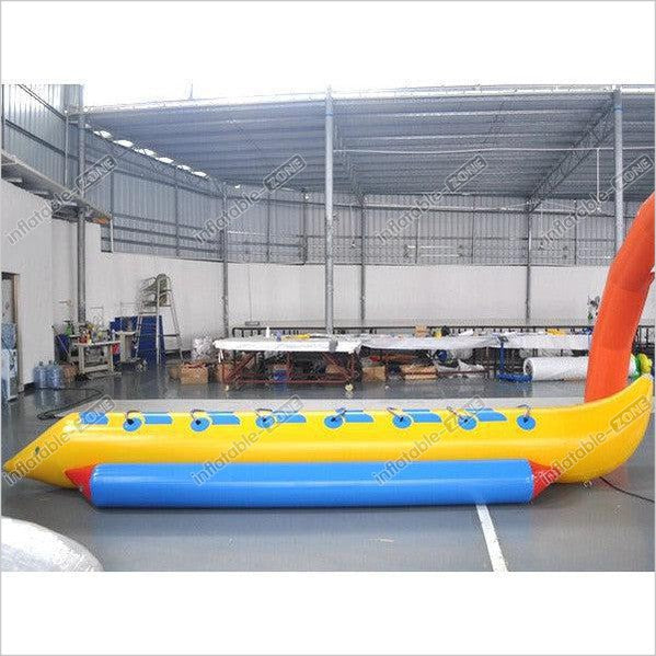 Excellent Flying Fish Banana Inflatable Boat Floating Water Game - Inflatable-Zone