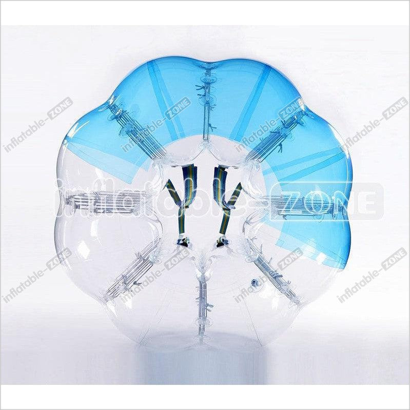 1.5M Bubble Soccer Mieten,Human Inflatable Bumper Bubble Balls-Half Blue - Inflatable-Zone