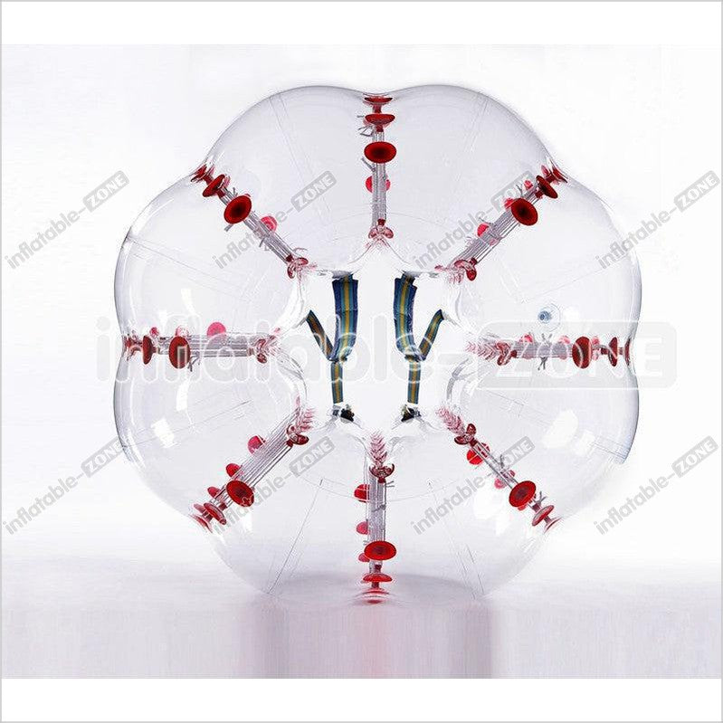 1.5M Bubble Soccer Vaughan,Bubble Soccor Bubble Bump Soccer-Red Dot - Inflatable-Zone