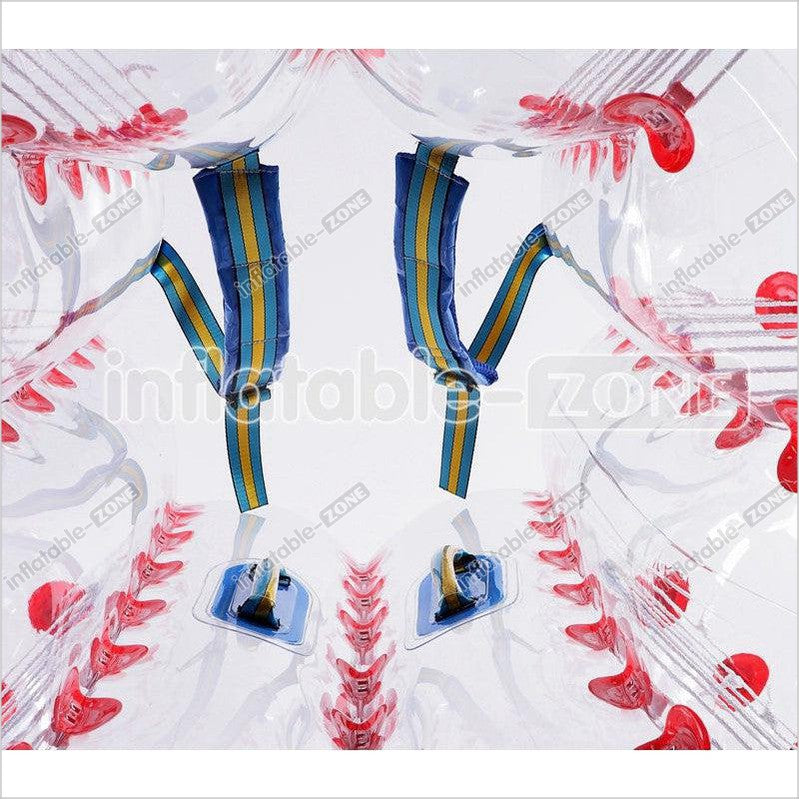 1.5M Bubble Soccer Vaughan,Bubble Soccor Bubble Bump Soccer-Red Dot - Inflatable-Zone