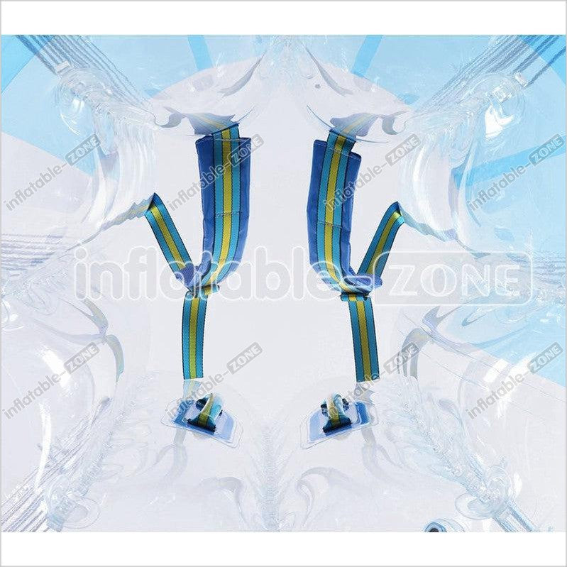 1.5M Bubble Soccer Mieten,Human Inflatable Bumper Bubble Balls-Half Blue - Inflatable-Zone