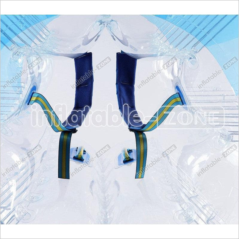 1.5M Bubble Soccer Mieten,Human Inflatable Bumper Bubble Balls-Half Blue - Inflatable-Zone