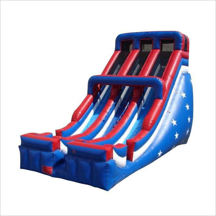 Double Lane Inflatable Waterslide And Climbing Giant Water Slide Party Jump Near Me For Backyard Outdoor - Inflatable-Zone