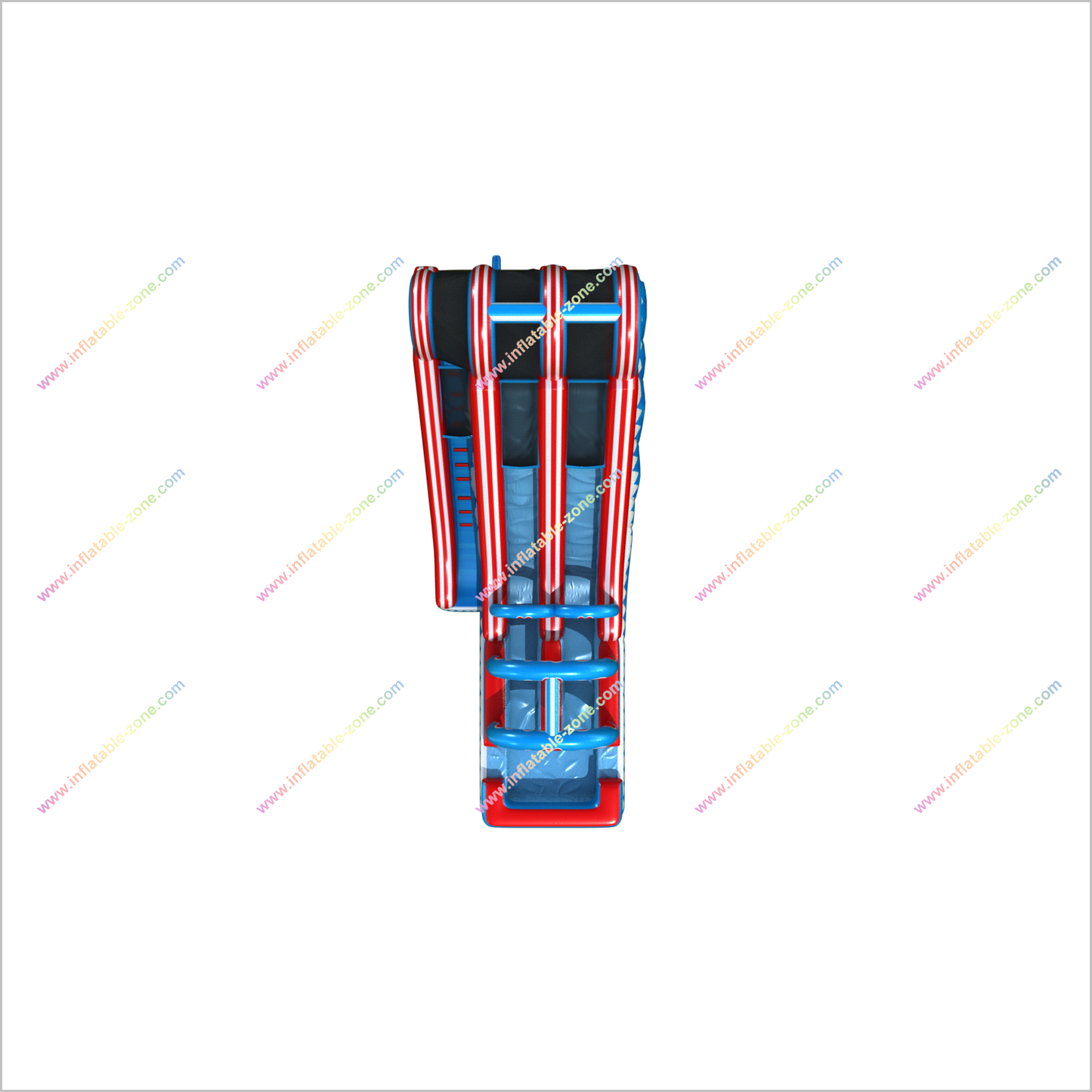 20 Foot New Inflatable Water Slide Jumper Arch Blow Up Double Water Slide With Pool - Inflatable-Zone