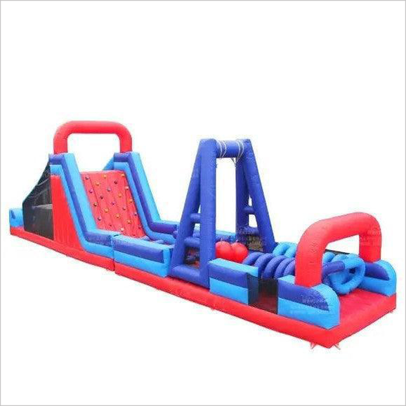Course Aerial Obstacle Fitness Assault For Adults Party Warrior Water Bouncy Castle Outdoor Near Me - Inflatable-Zone