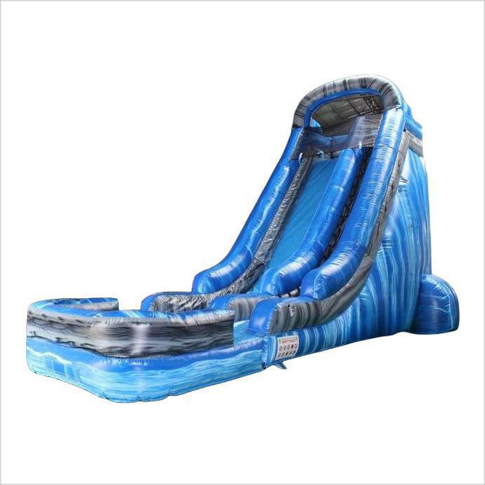 Best Home Water Slides Inflatable Play Pool Backyard Blast Waterslides Inflatable Play Center - Inflatable-Zone