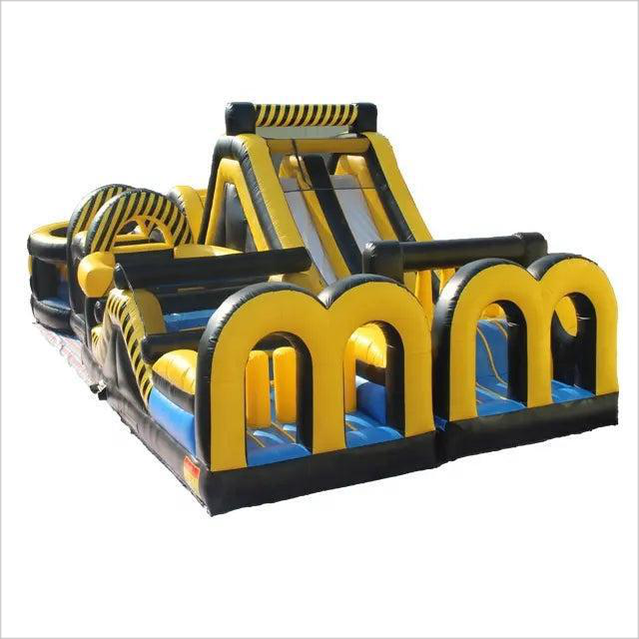 Indoor Course Outdoor Assault Near Me Aerial Obstacle Urban Air For Backyard Water Bouncy Castle With Slide - Inflatable-Zone