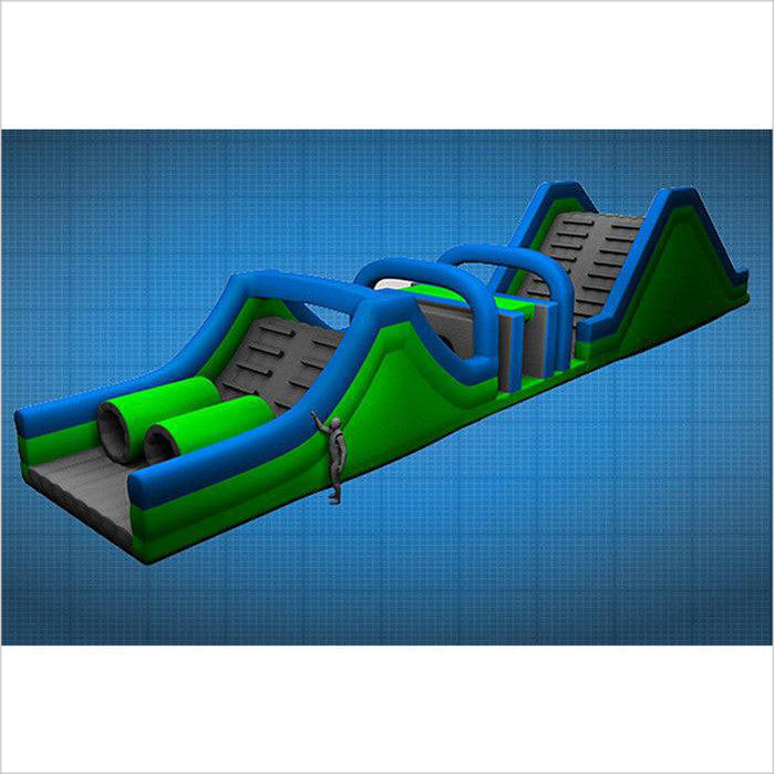 Exciting Summer Sports Inflatable Obstacle Course Climbing Wall Games - Inflatable-Zone