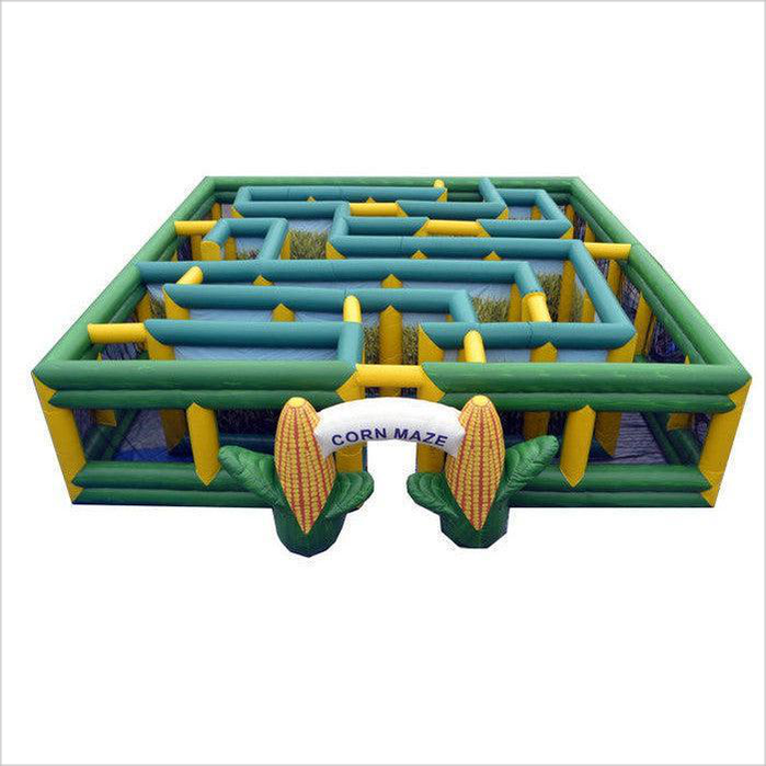 Large Inflatable Corn Maze Giant Blow Up Corn Maze Digital Printing