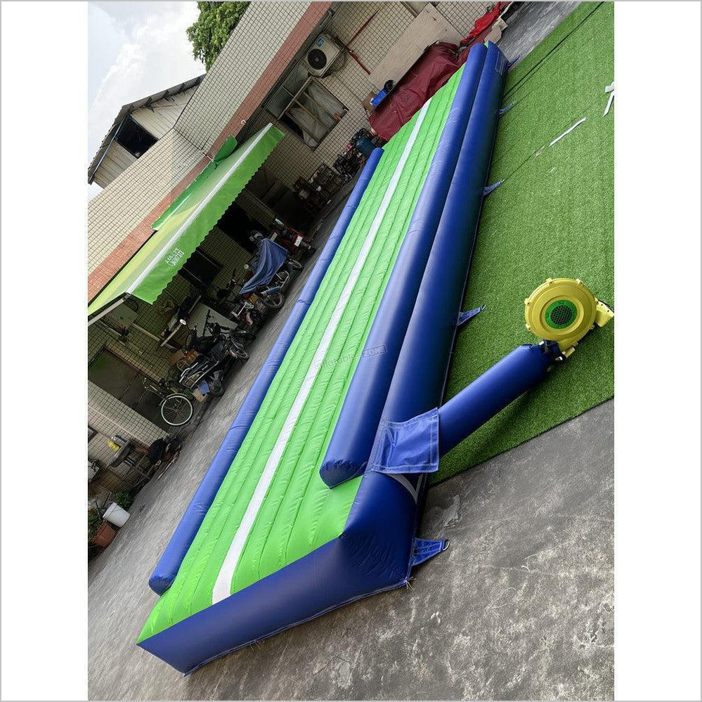 Blue & Green Color Air Track Mat Gymnastic Mats Inflatable Air Track Tumble Track Air Mat Air Track Yoga Mat - Inflatable-Zone