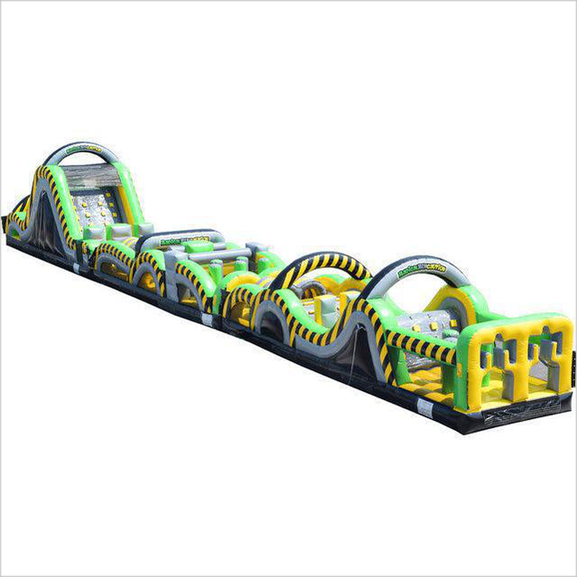 Course Assault Series Obstacle Challenge Forest Outdoor Hanging Obstacles Inflatable Adrenaline Rush Beach - Inflatable-Zone