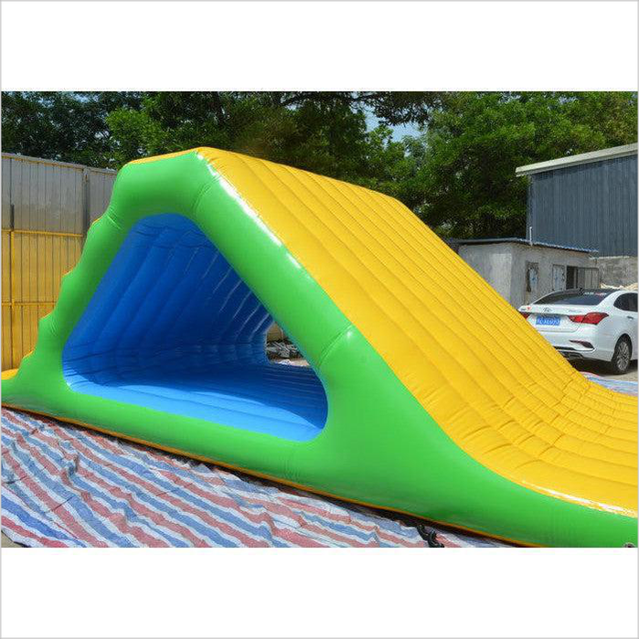 Commercial Inflatable Floating Freefall Water Slide Toy Logo Customized - Inflatable-Zone