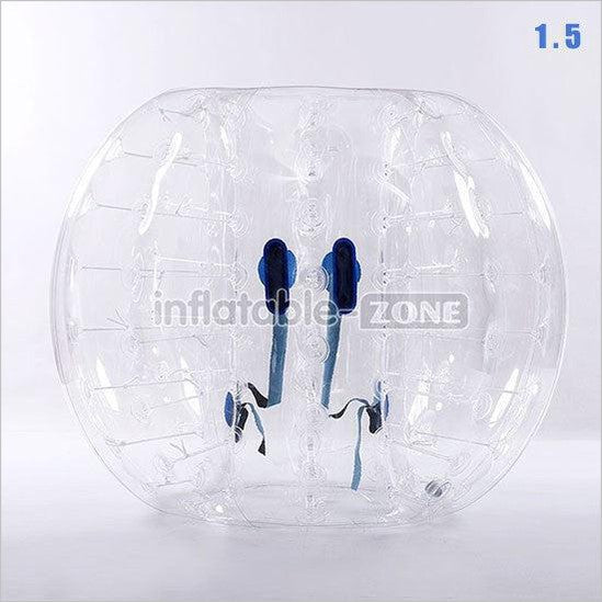1.5M Clear PVC Bubble Football Soccer - Inflatable-Zone