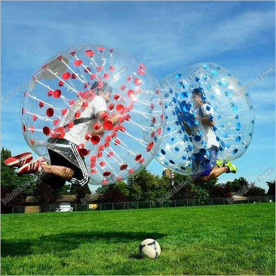 Top Quality, 10 1.5M TPU Bubble Soccer Bumper Ball ,1 Free Pump - Inflatable-Zone