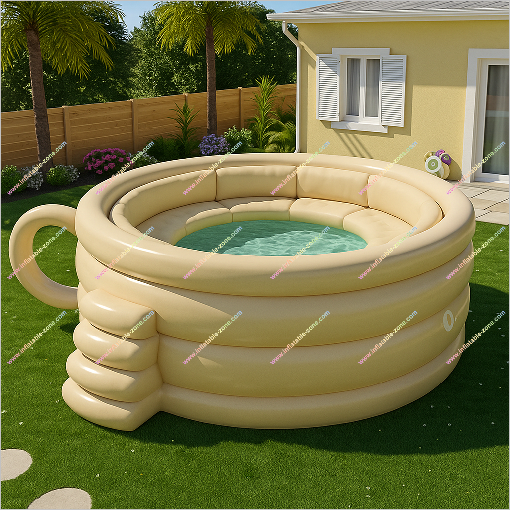 Garden Backyard Inflatable Teacup Pool Family Entertainment Center Teacup Pools Inflatable Swimming Pool Party Near Me