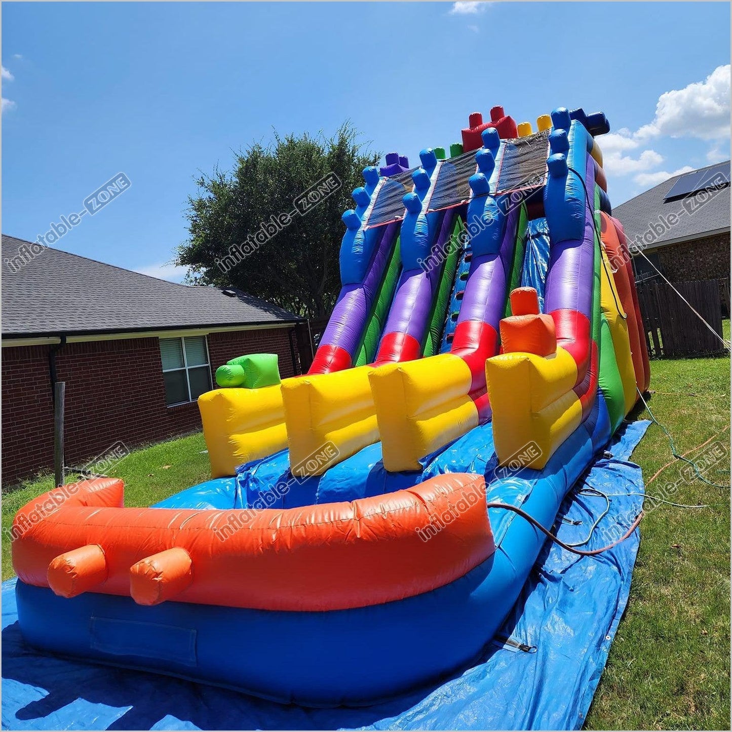 Water Bounce House Inflatable Slip And Slide Happy Inflatable The Pool - Inflatable-Zone