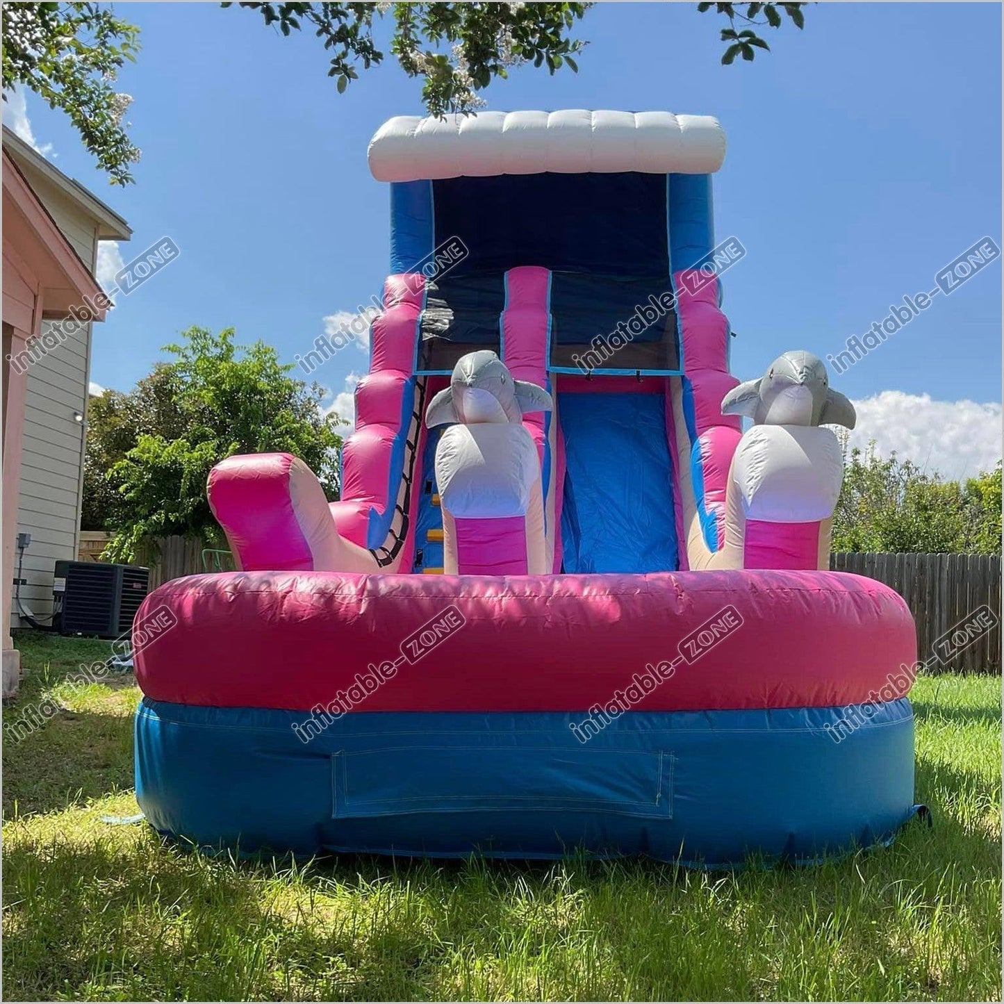 Water Bouncy Castle Backyard Slides Combo Bounce House For Adults - Inflatable-Zone