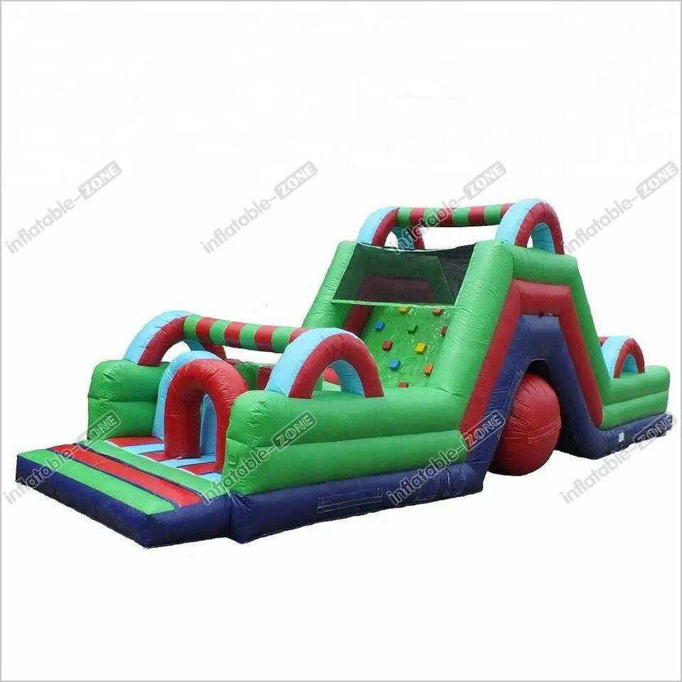 Inflatable Water Obstacle Course Assault Lake Best Backyard Special Run Near Me For Adults Bubble Indoor - Inflatable-Zone