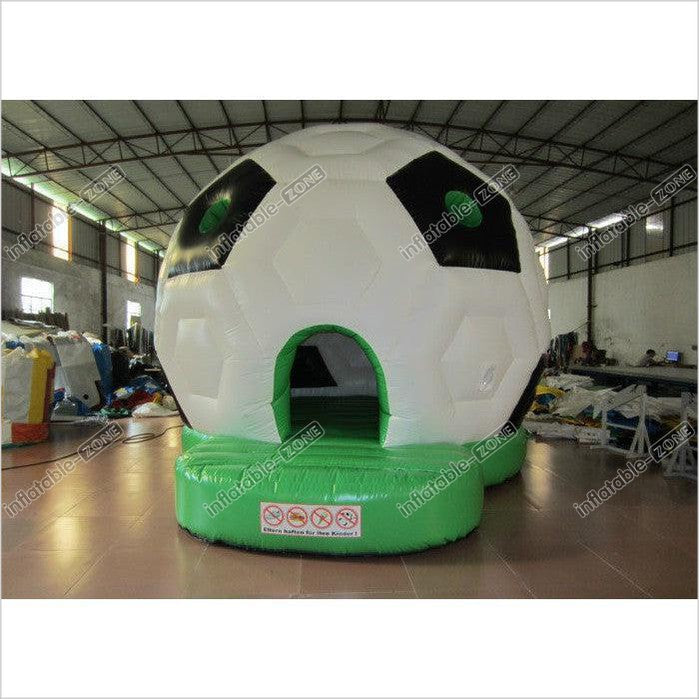 PVC Kids Inflatable Bounce House / Classic Inflatable Football Bouncy Castle