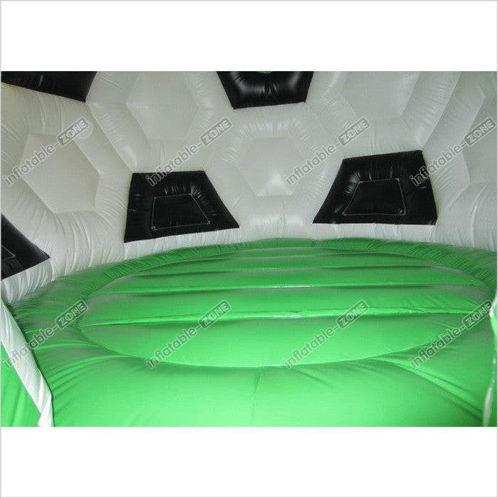 PVC Kids Inflatable Bounce House / Classic Inflatable Football Bouncy Castle