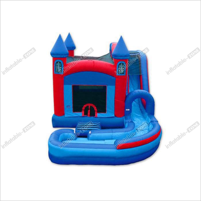 Inflatable Castle Combo Bounce House , Blow Up Bounce House 0.55MM PVC Tarpaulins