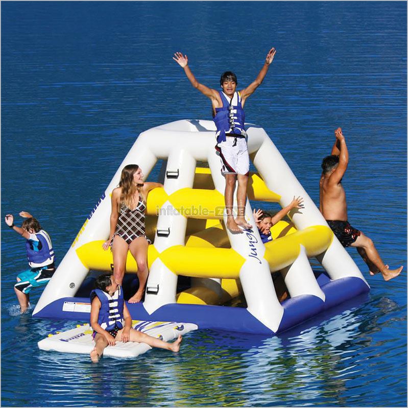 Inflatable Floating Jungle Gym,Inflatable Jumper Step - Inflatable-Zone