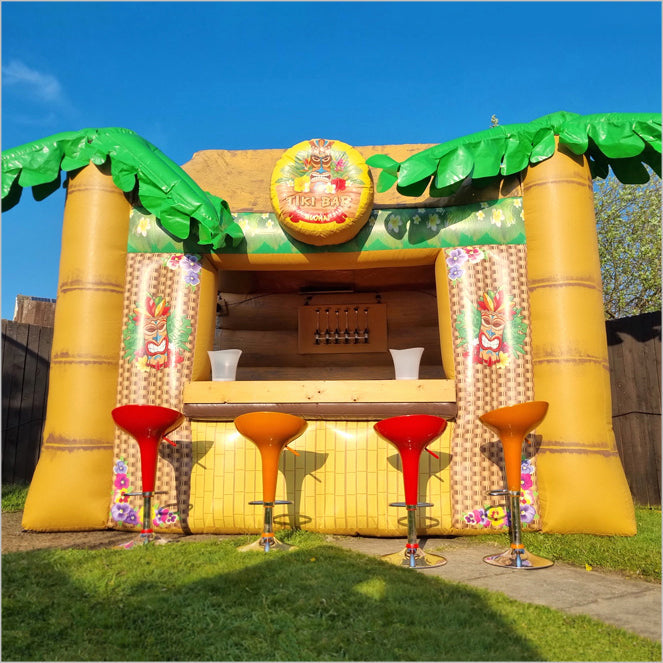 Outdoor Promotion Inflatable Tiki Bar Rental Near Me Advertising Events Tiki Bar For Backyard