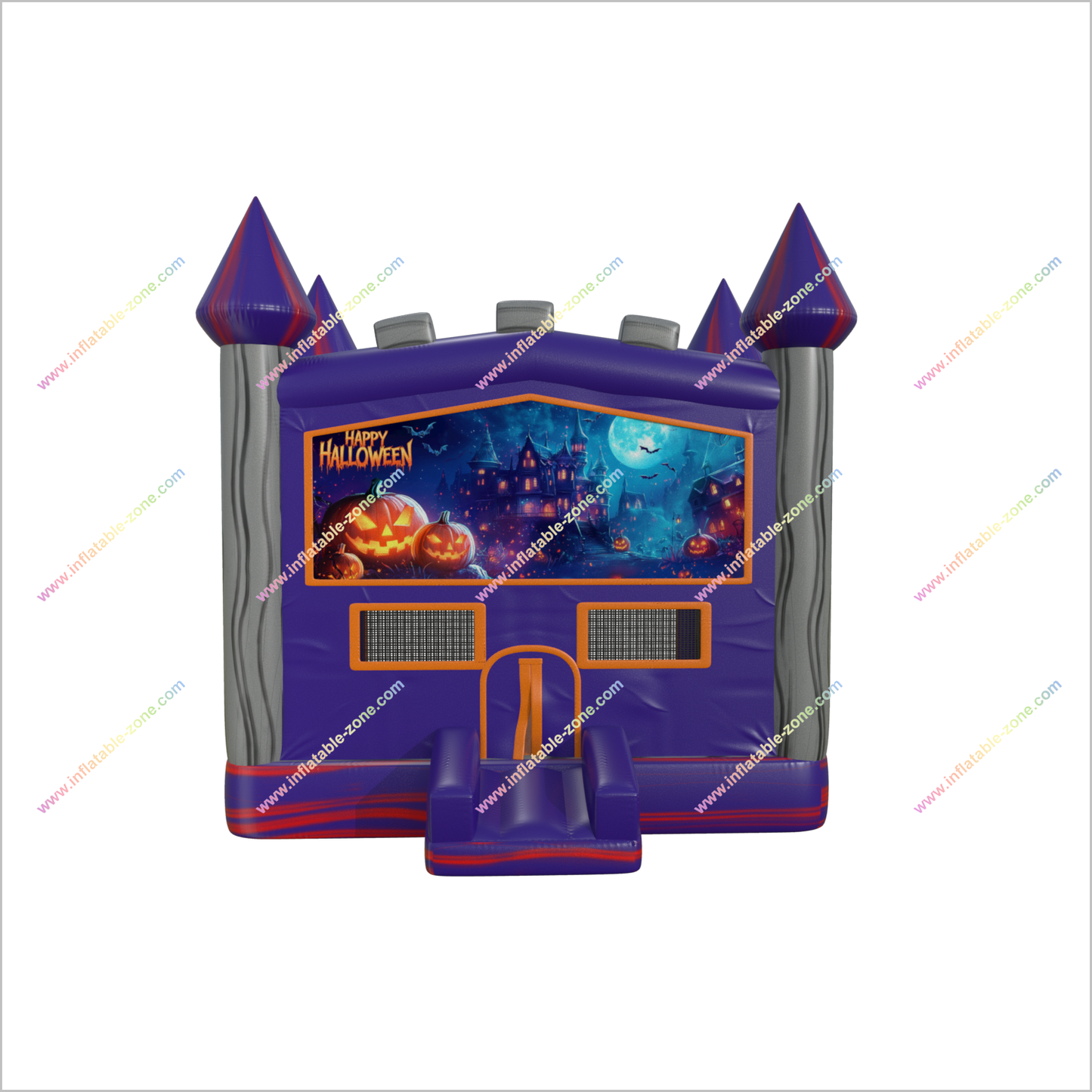 Happy Halloween Pumpkin Inflatable Bouncy Castle Rental Cool Outdoor Toys Bounce And Play Bounce House - Inflatable-Zone