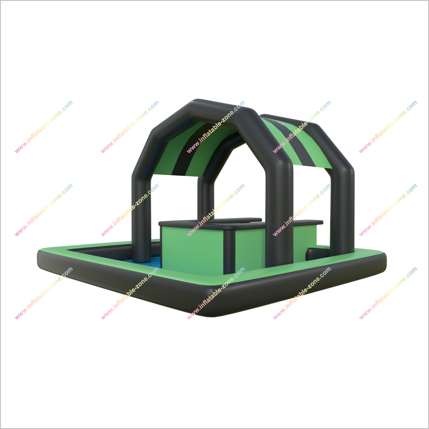 Inflatable Pool Bar Float Camping Floating Tent Inflatable Water Play Floating Pool Bar Tent Floats On Water - Inflatable-Zone