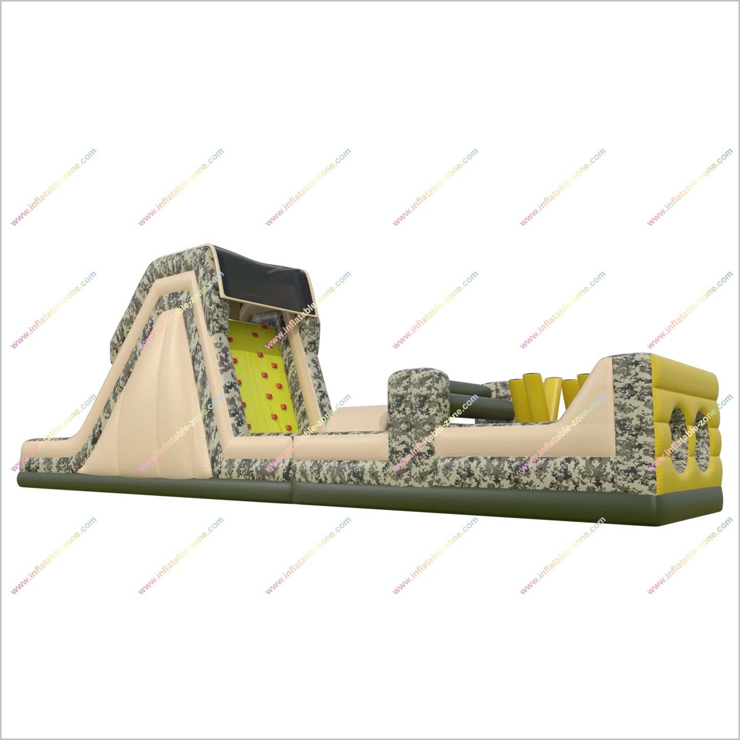 Boot Camp Extreme Challenge Inflatable Obstacle Course Best Backyard Obstacle Course For Adults Outside - Inflatable-Zone