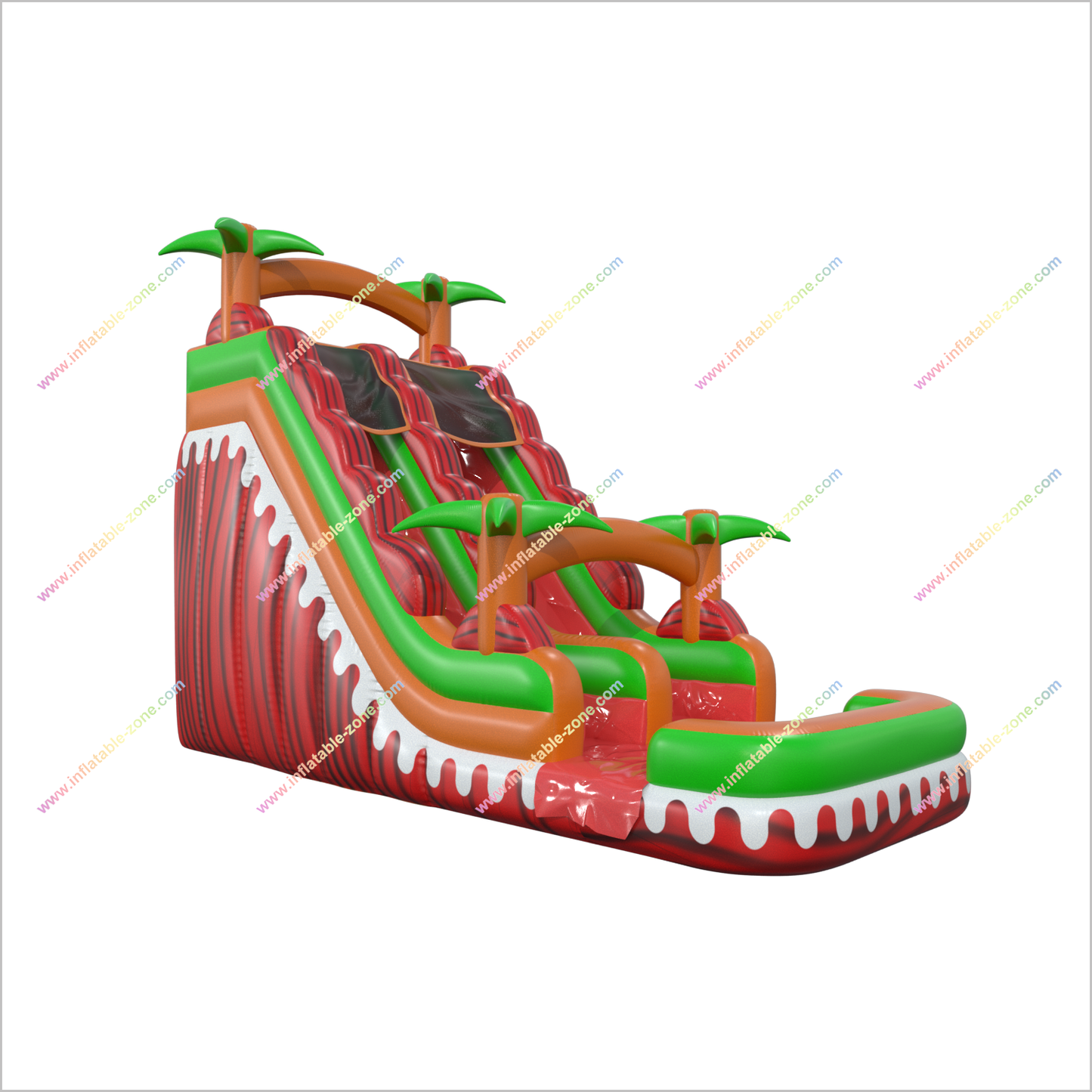 Ruby Crush Inflatable Water Slide And Pool Wet Jumping Castle Blow Up Water Slide For Adults - Inflatable-Zone