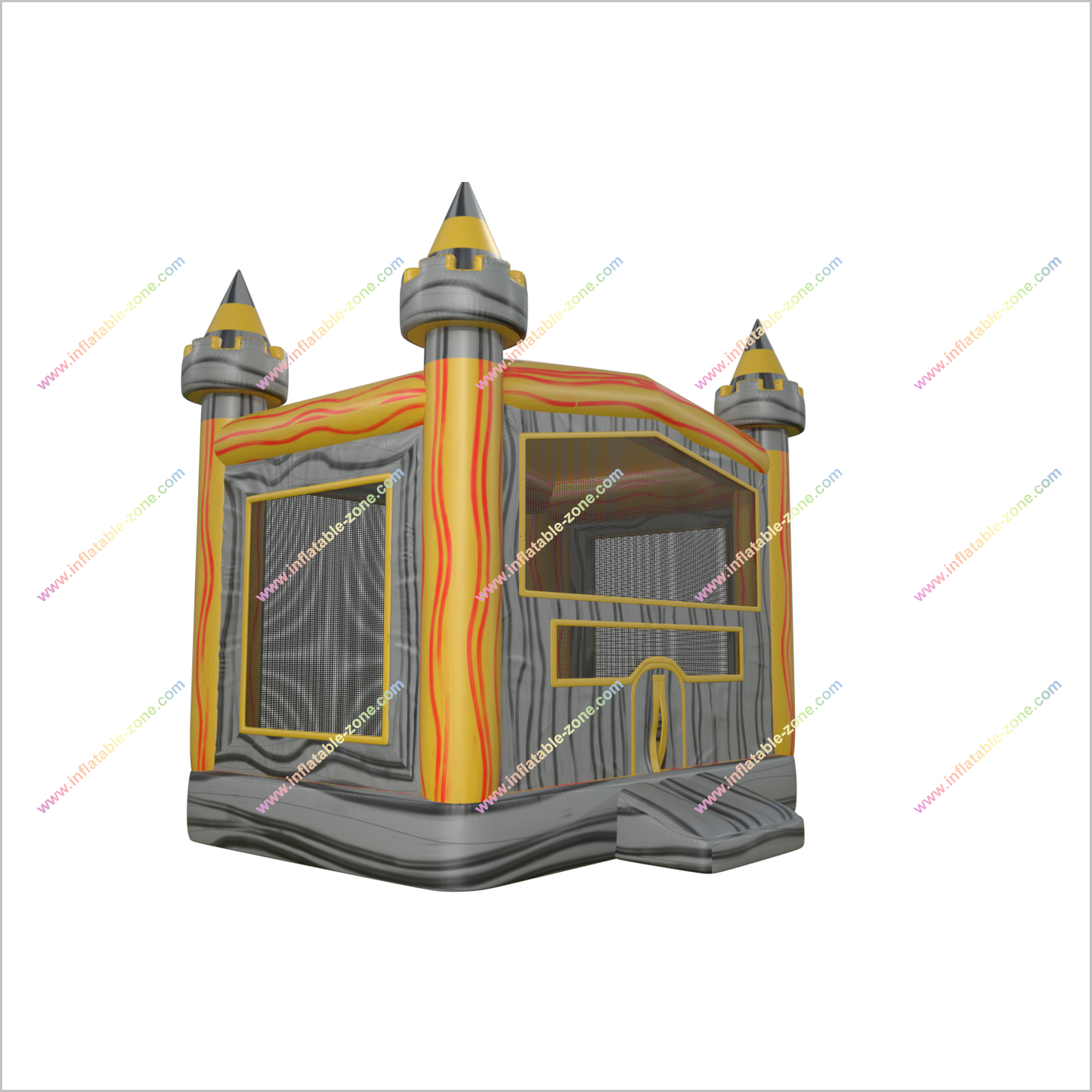 Outsunny Bouncy Castle Small Inflatable Jumper Childrens Indoor Bounce House Best Party Favors - Inflatable-Zone
