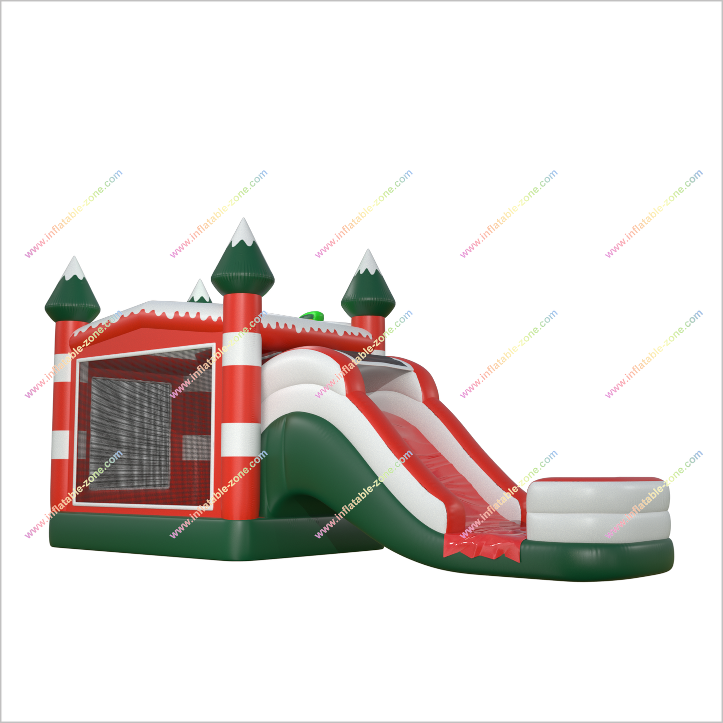 Merry Christmas Gift Inflatable Bounce House With Water Slide Combo Park Playground Equipment Bouncy Castle Slide Pool - Inflatable-Zone