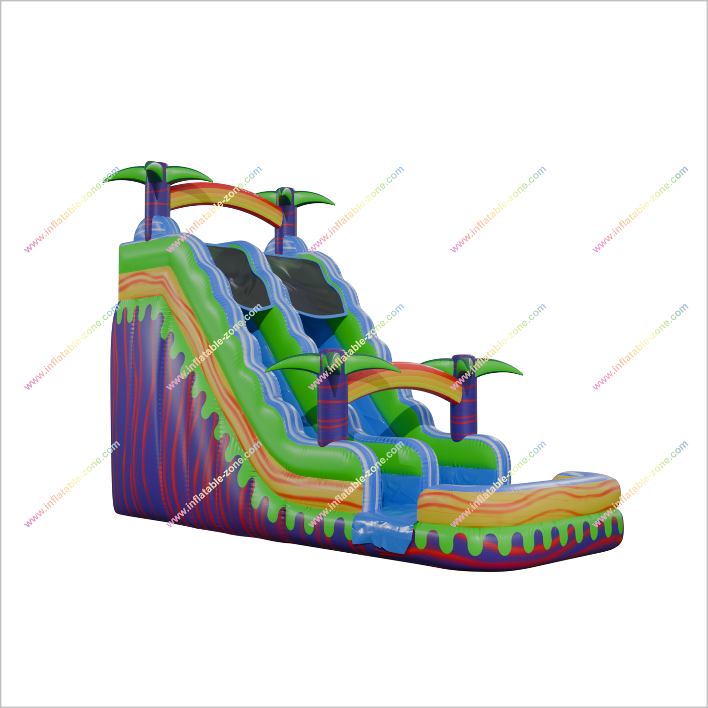 Blow Up Inflatable Water Slide Childrens Outdoor Toys Water Slide Rentals Near Me Inflatable Castle For Pool - Inflatable-Zone