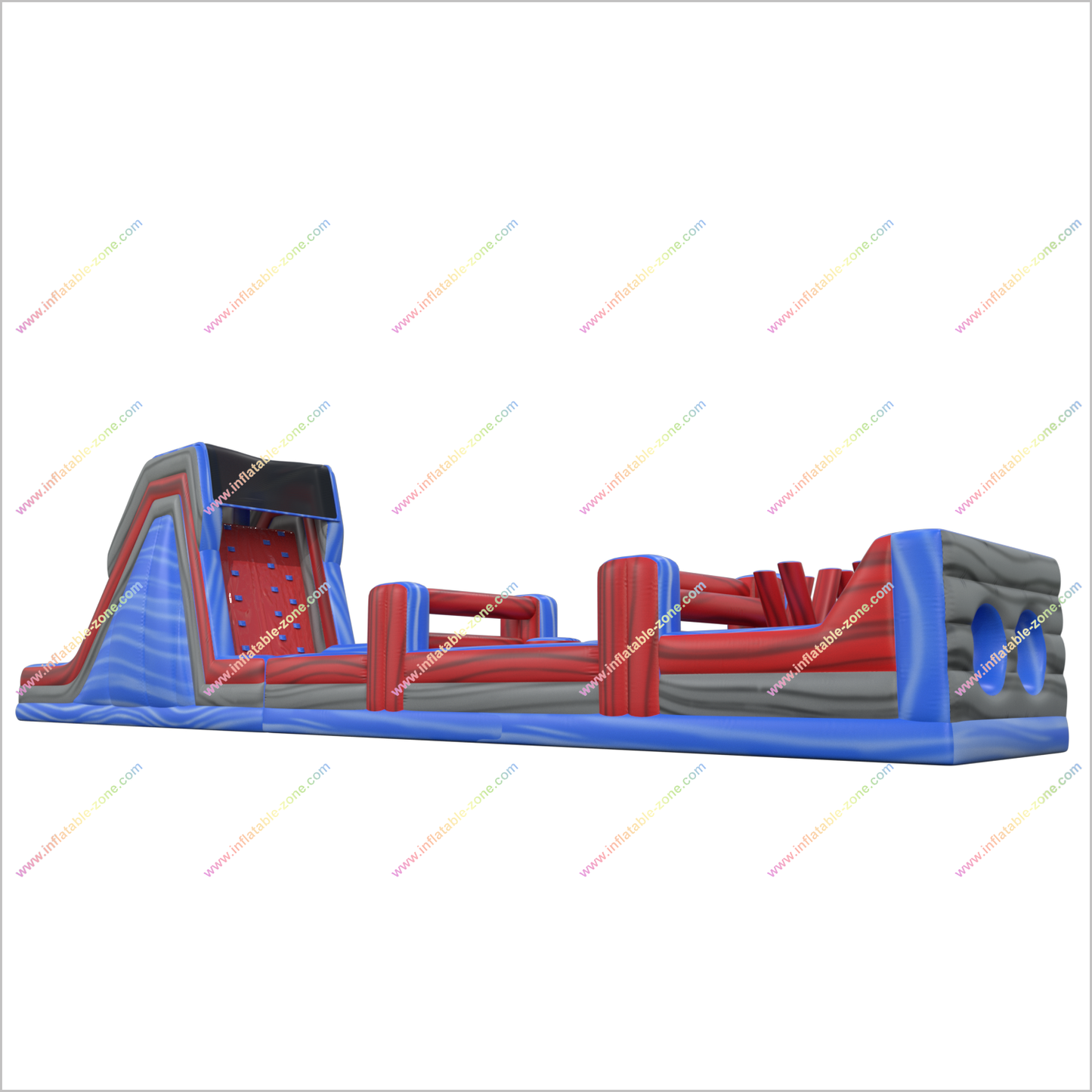 Inflatable Challenge Course Radical Run Inflatable Obstacle Course Bounce House Rentals Near Me - Inflatable-Zone