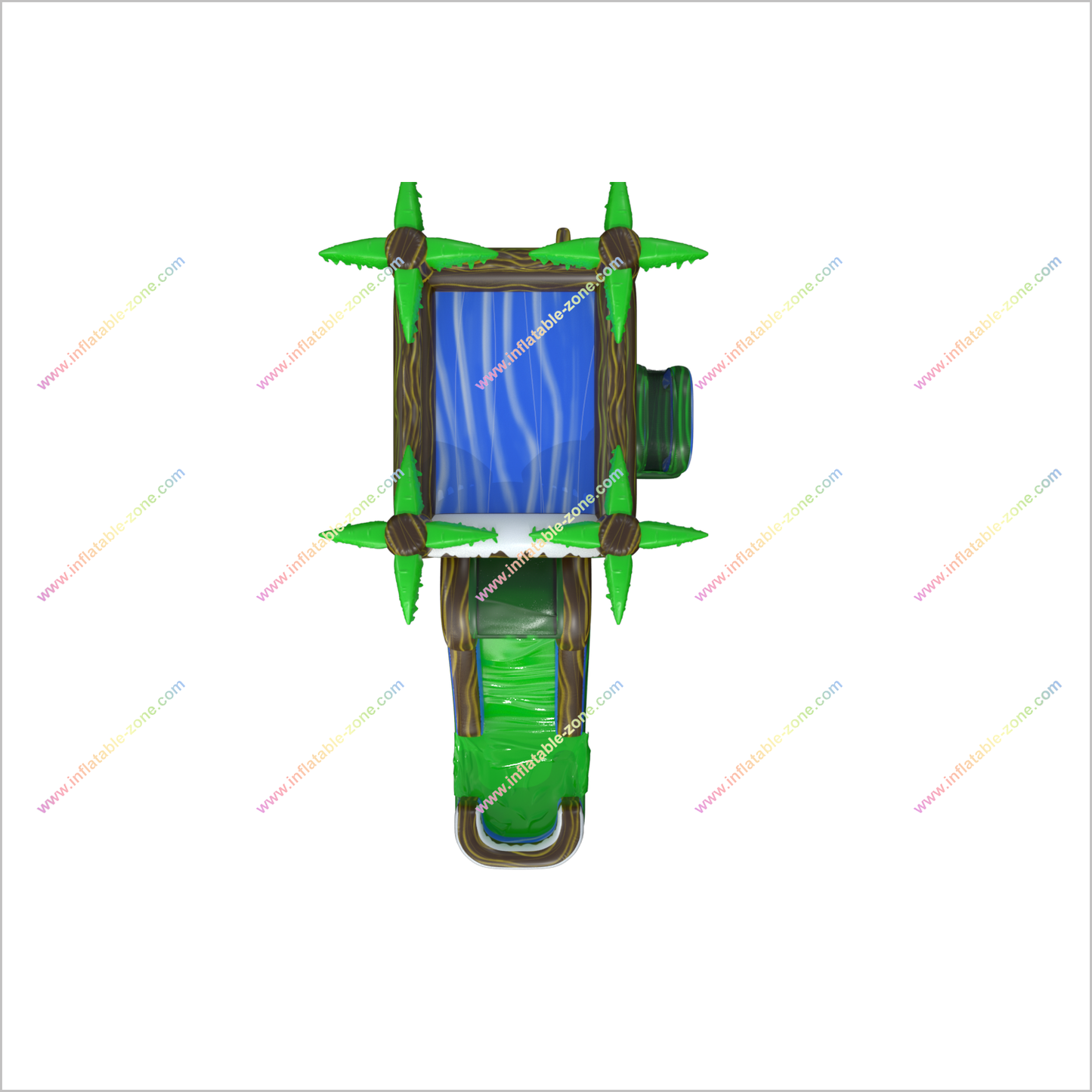 Jungle Bounce House Splash Combo Jumpers Near Me Bouncy Castle And Slide Mini Inflatable Pool - Inflatable-Zone