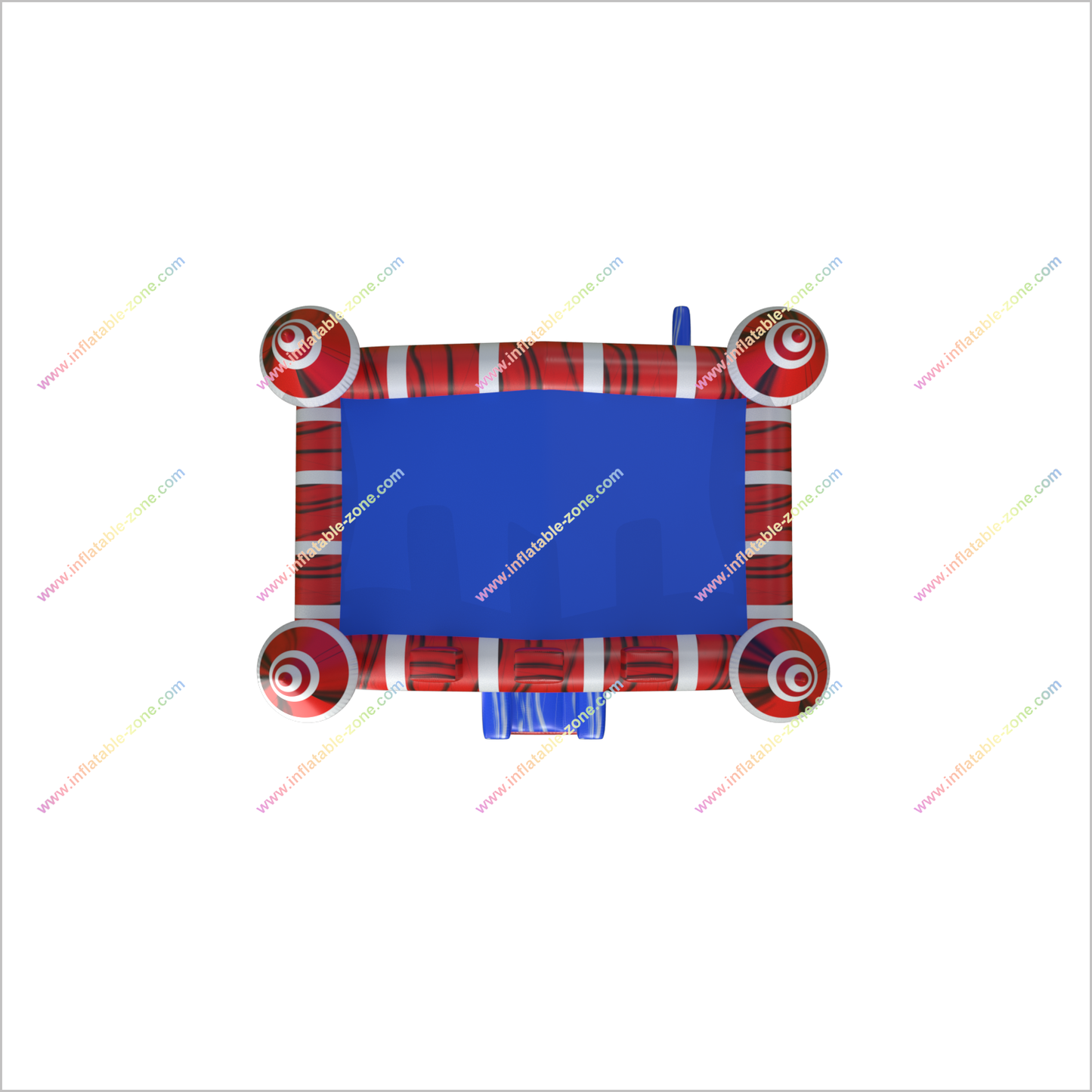 Small Bouncy Castle Back Yard Entertainment Inflatable Outdoor Playhouse Patriotic Bounce Rentals Near Me - Inflatable-Zone